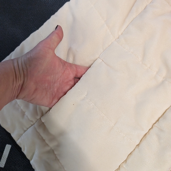 J. Jill Off-White Quilted Vest - Picture 3 of 7